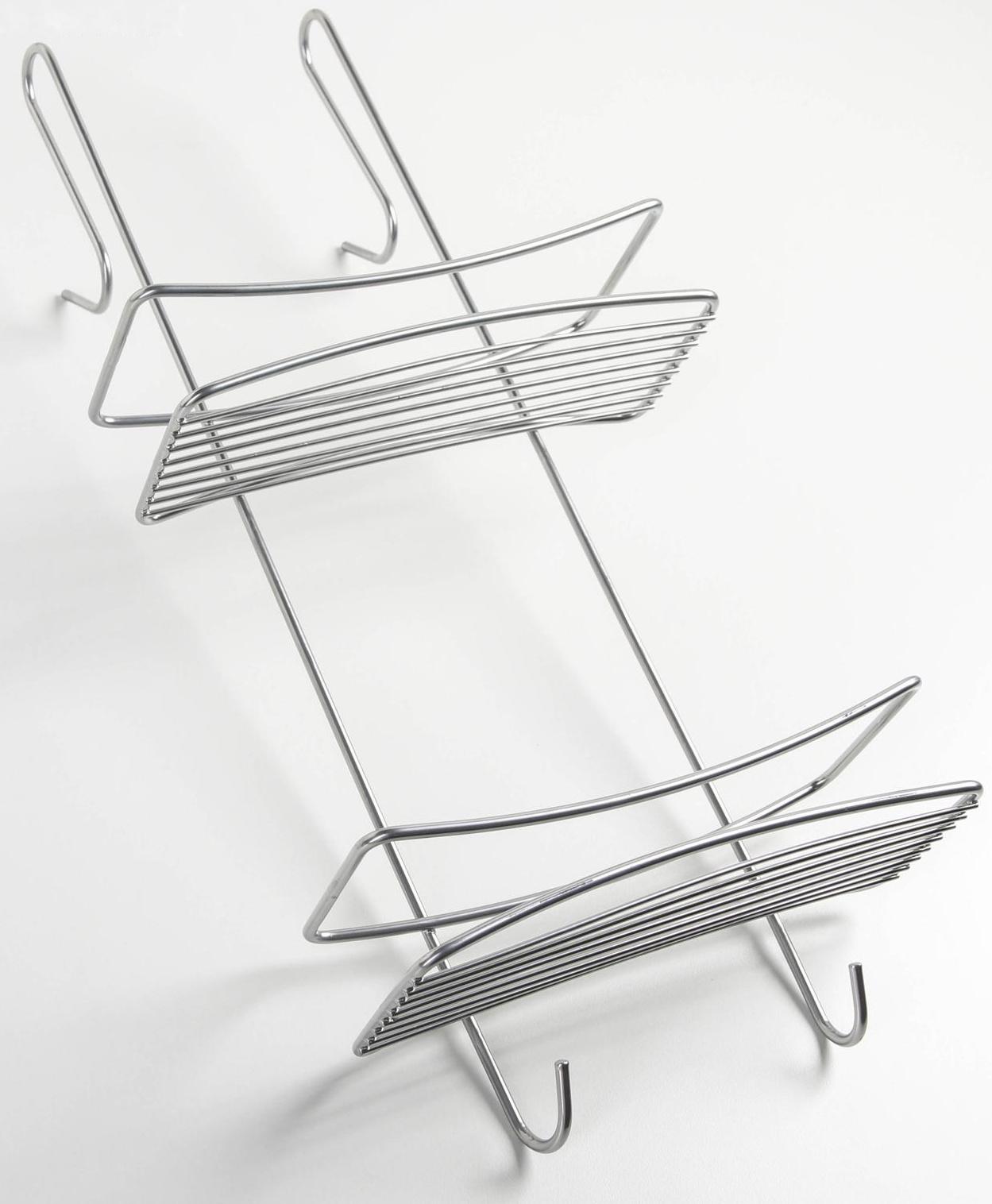 Полка навесная для душевой кабины 2-х ярусная 