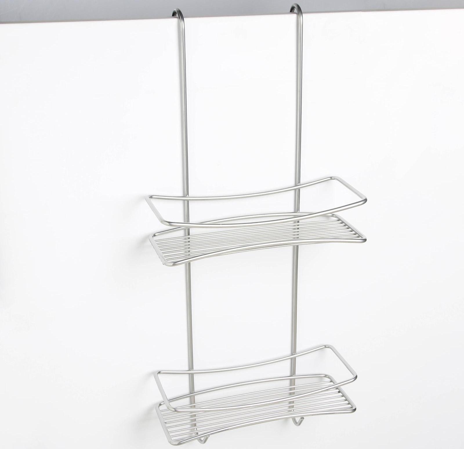 Полка навесная для душевой кабины 2-х ярусная 