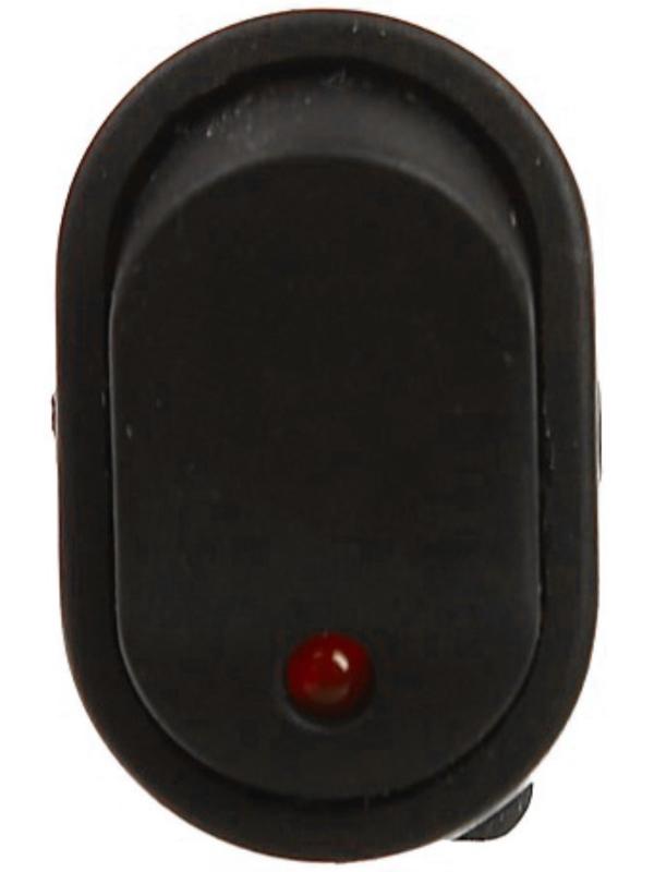 Кнопка - выключатель, с подсветкой