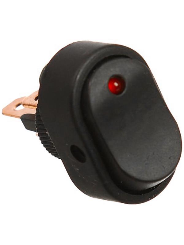 Кнопка - выключатель, с подсветкой