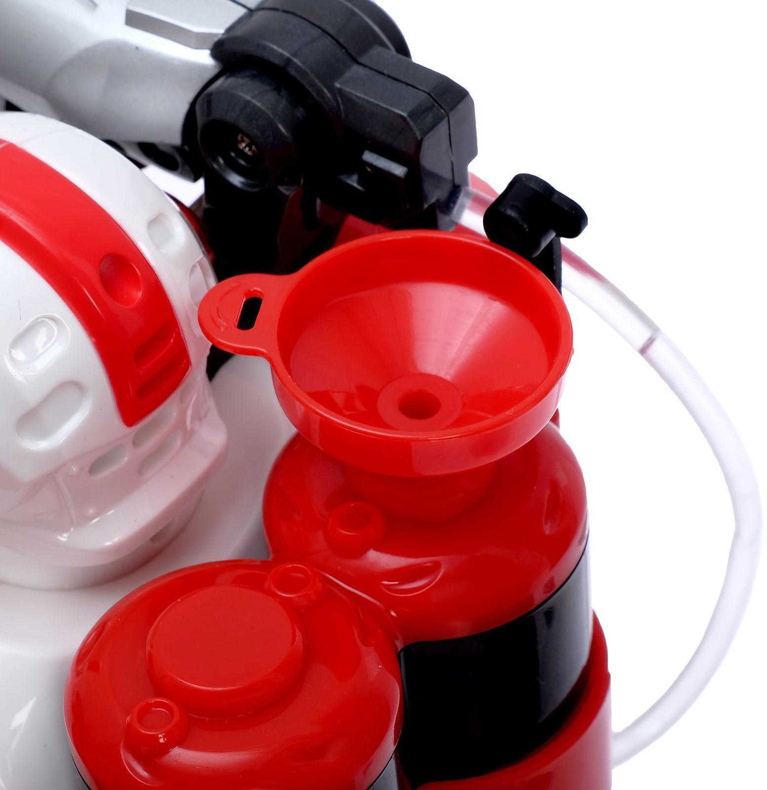 Робот радиоуправляемый, интерактивный «Огнеборец», стреляет водой, работает от аккумулятора