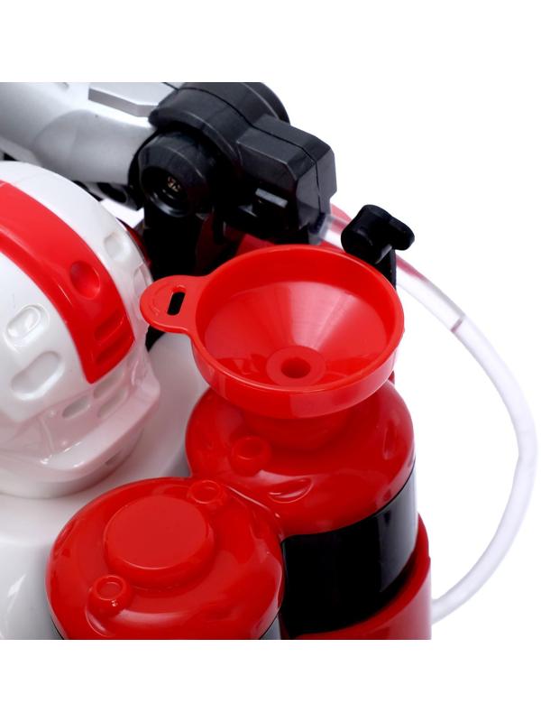 Робот радиоуправляемый, интерактивный «Огнеборец», стреляет водой, работает от аккумулятора