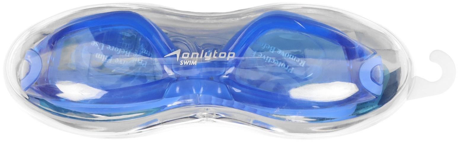 Очки для плавания + беруши, взрослые, цвета микс