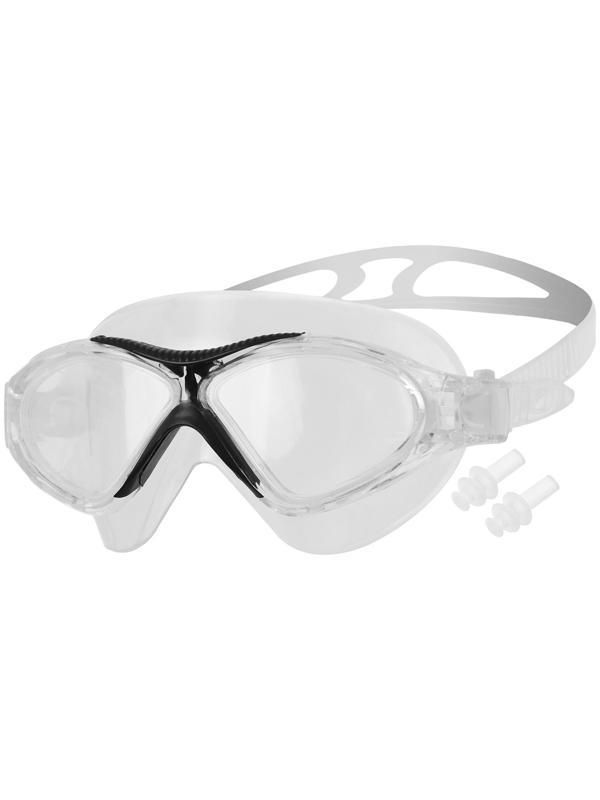 Очки для плавания, детские + беруши, цвета МИКС