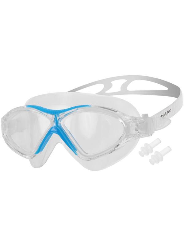 Очки для плавания, детские + беруши, цвета МИКС