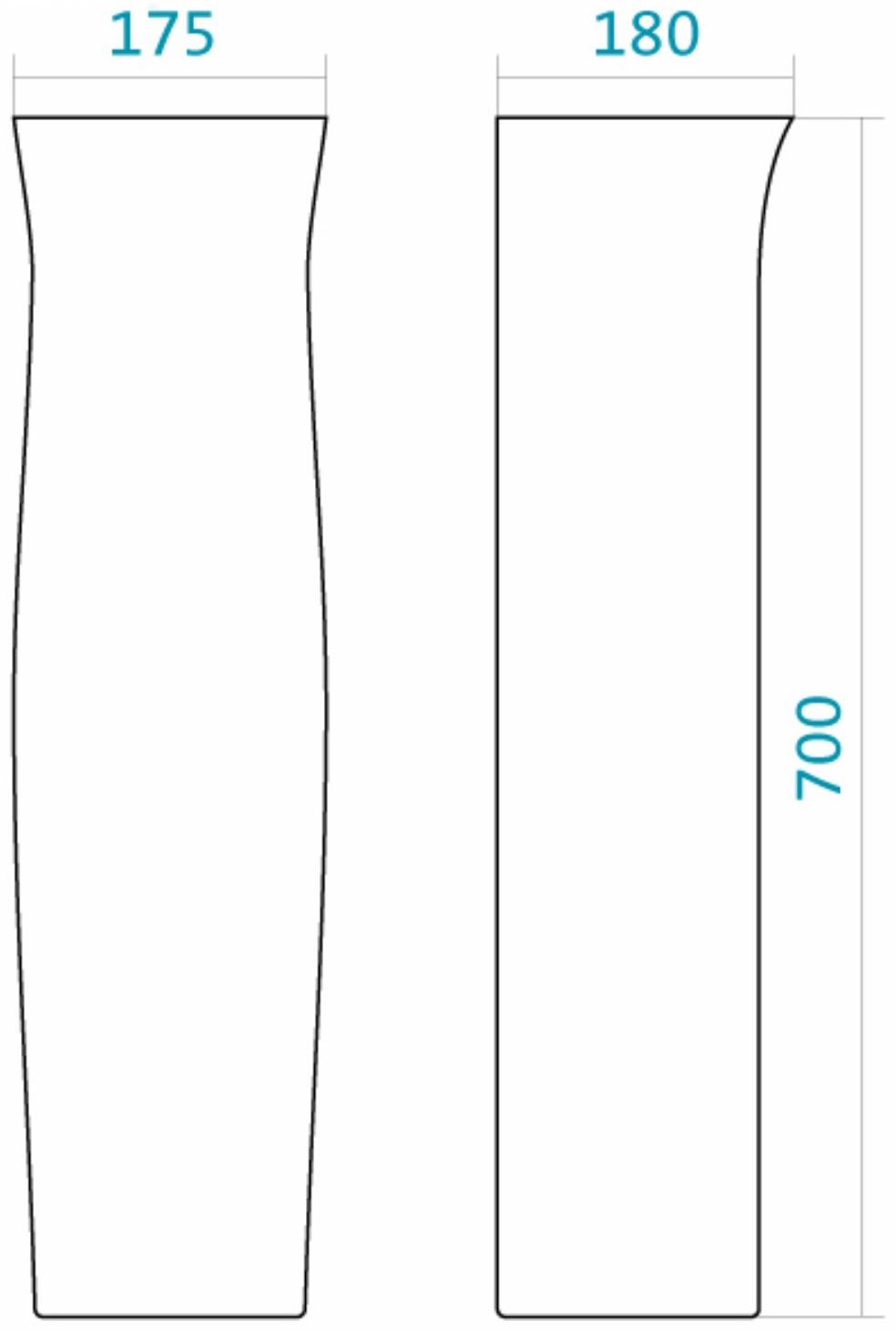 Пьедестал Santek для умывальников «Анимо»