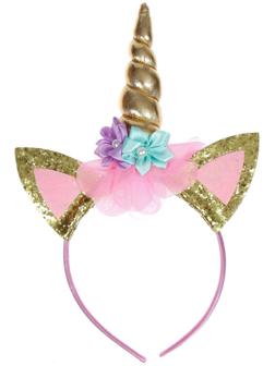 Карнавальный ободок «Единорог», с ушками
