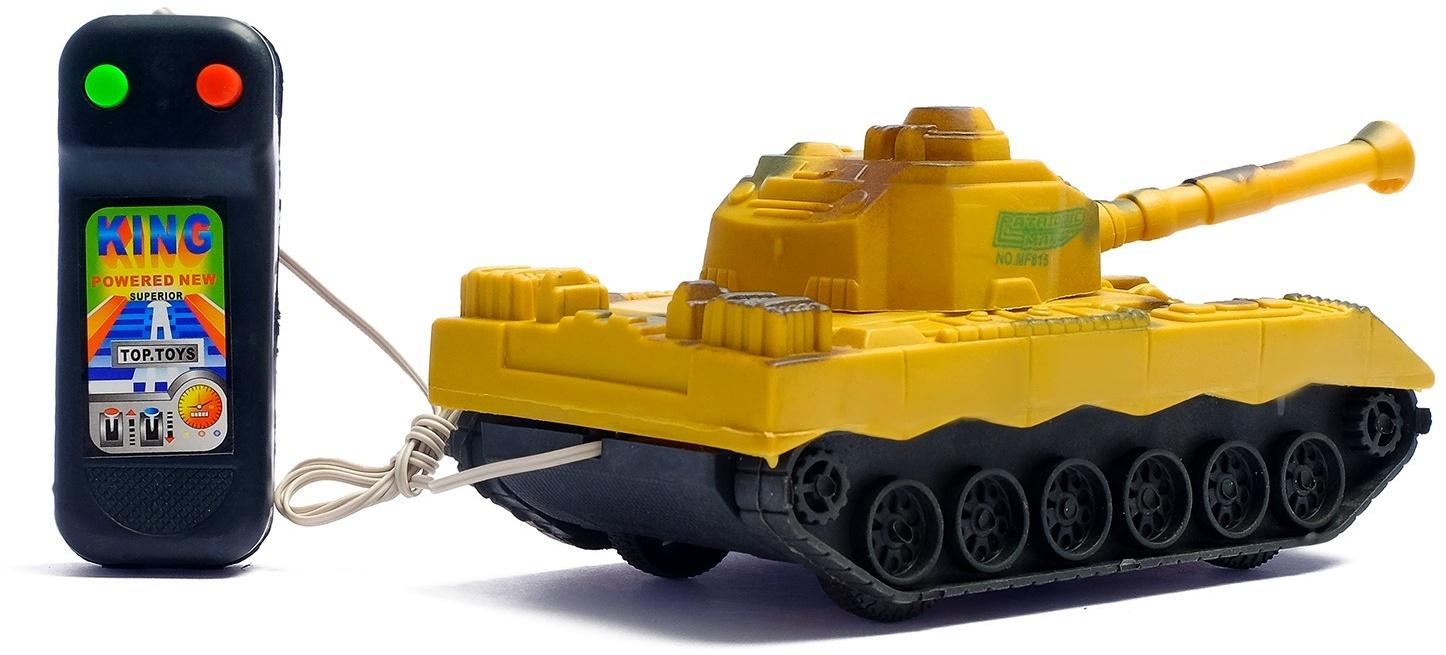 Танк «Тигр», на дистанционном управлении, цвета МИКС, в пакете