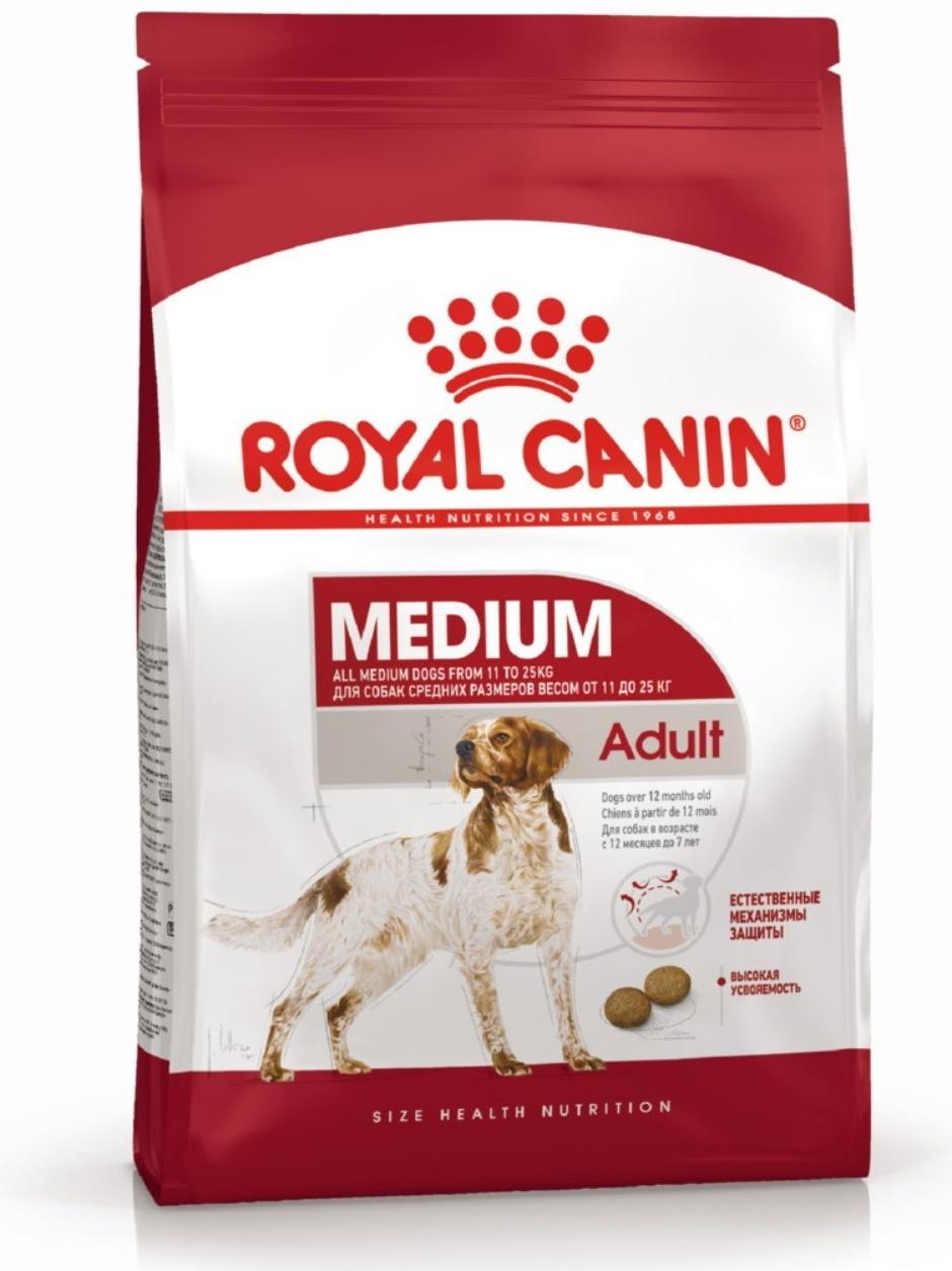 Сухой корм RC Medium Adult для взрослых собак, 3 кг