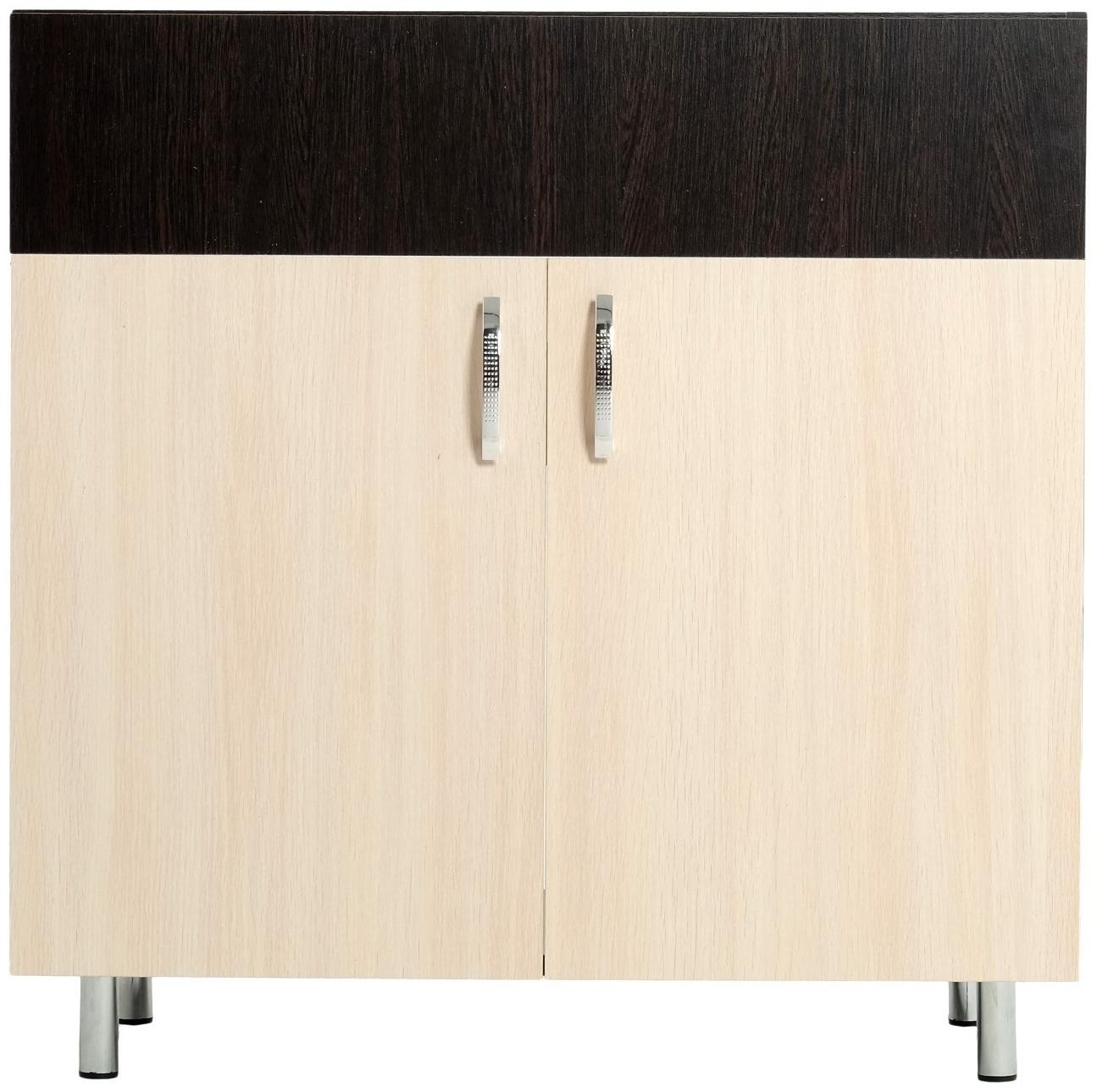 Шкаф напольный под мойку 800 Тоника, Венге/Дуб молочный