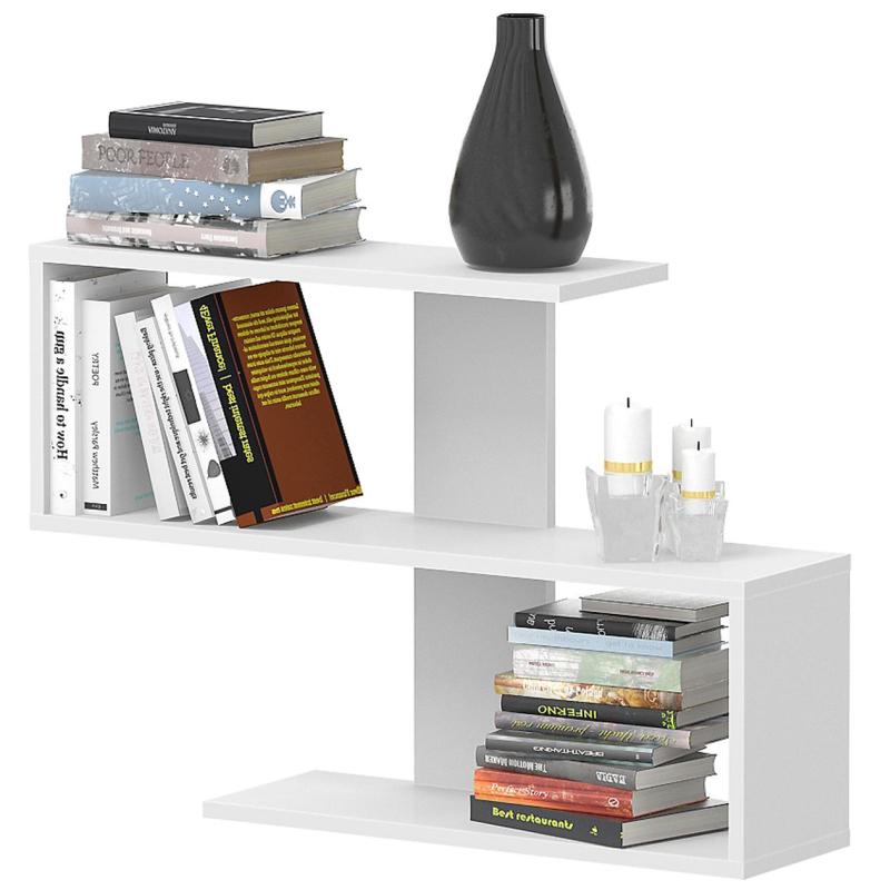 Полка ФЛ_Таксония настенная ПЛН80 Белый шагрень