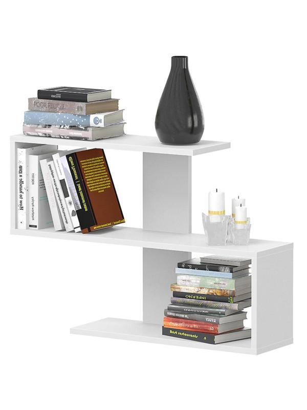 Полка ФЛ_Таксония настенная ПЛН80 Белый шагрень