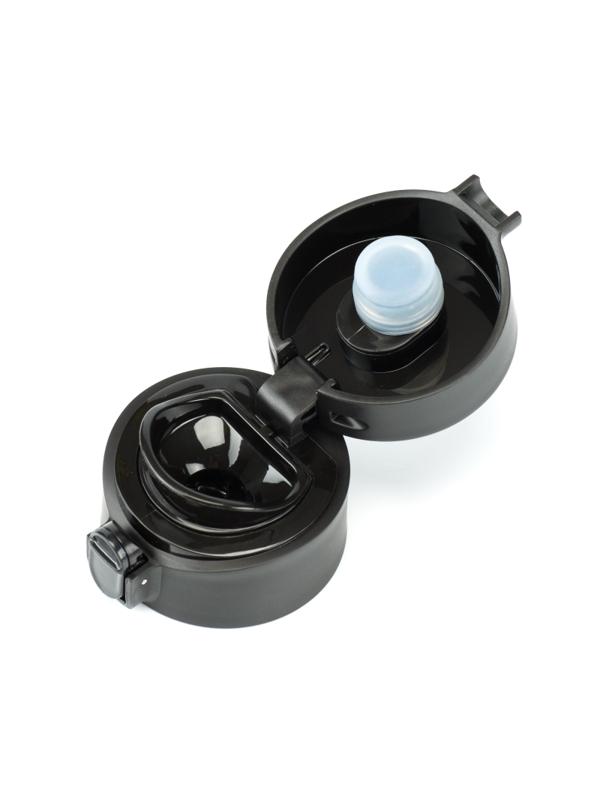 Термокружка Stinger, 0,35л,сталь/пластик,сереб., 6,6x6,4x20,3см,HD-350-35