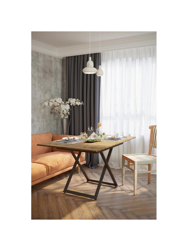 Стол универсальный _KF Генри трансфор 905x680x400/1360x905x750 дуб шерман