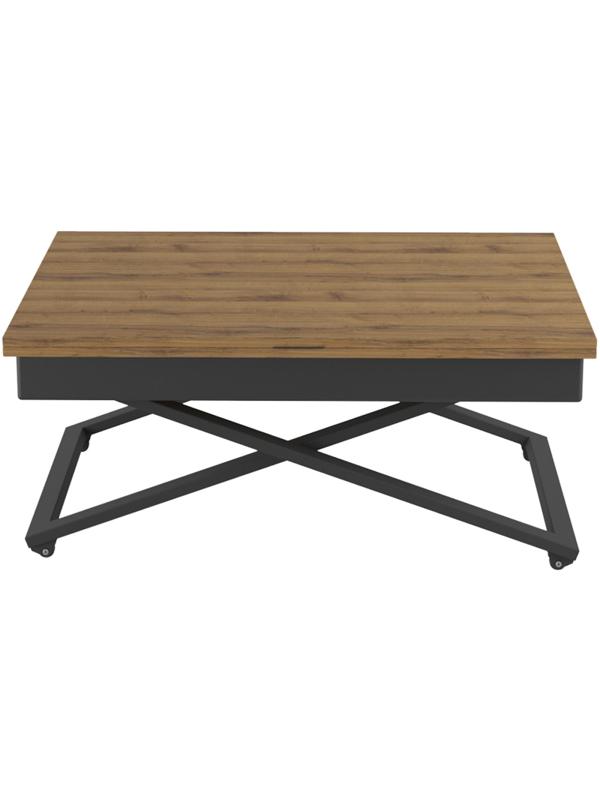 Стол универсальный _KF Генри трансфор 905x680x400/1360x905x750 дуб шерман