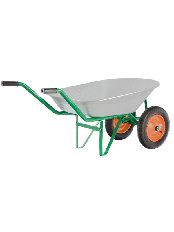 Тачка садовая 2-х колесная, г/п 170 кг, объем 78 л// Palisad 689225