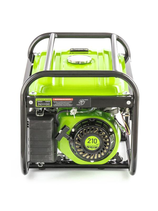 Генератор бензиновый Сибртех БС-3500 2,8кВт (94544)