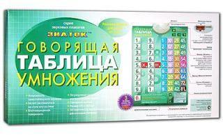 Плакат эл. Таблица Умножения