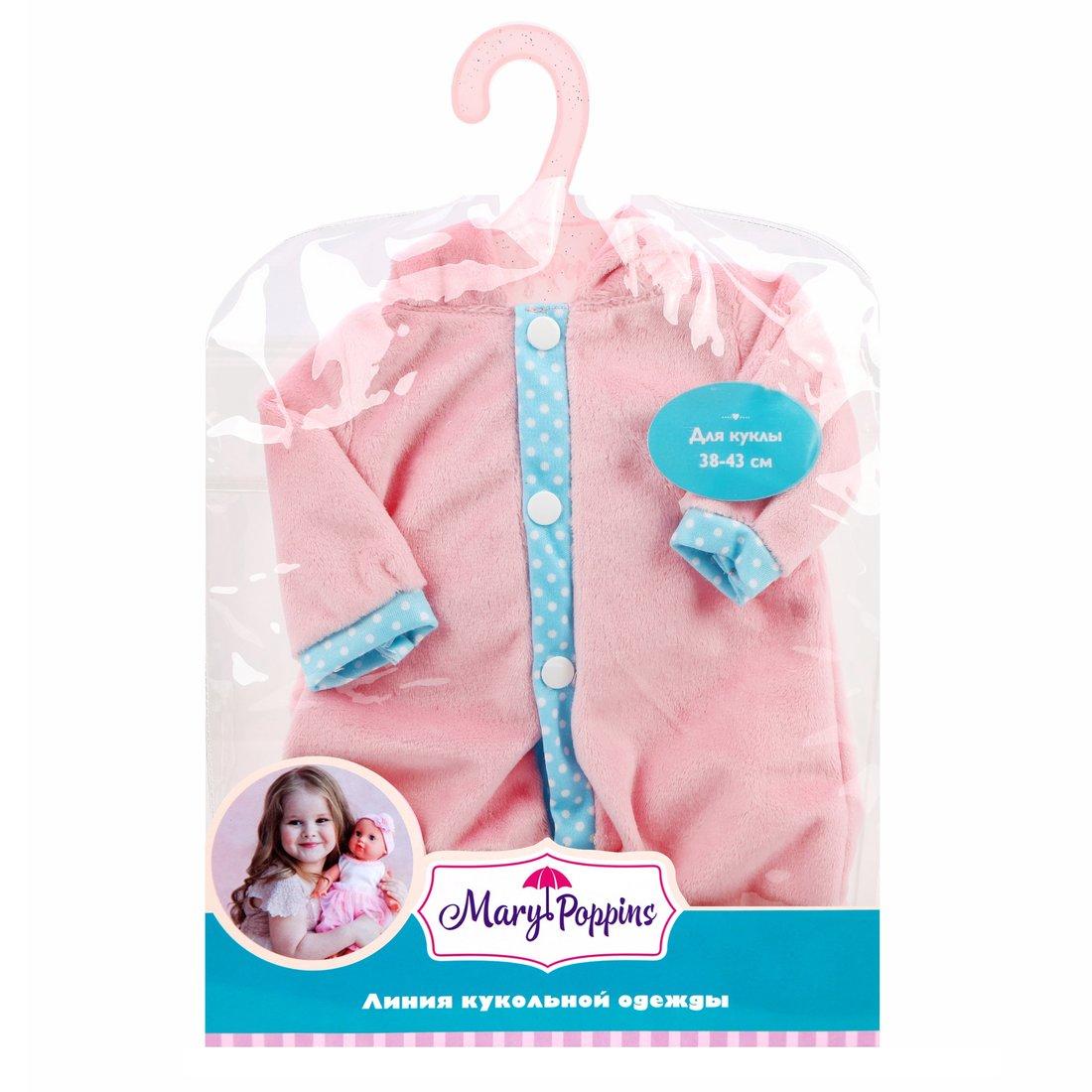 Одежда для кукол 38-43см, комбинезон Зайка