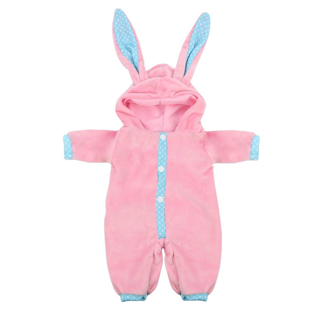 Одежда для кукол 38-43см, комбинезон Зайка