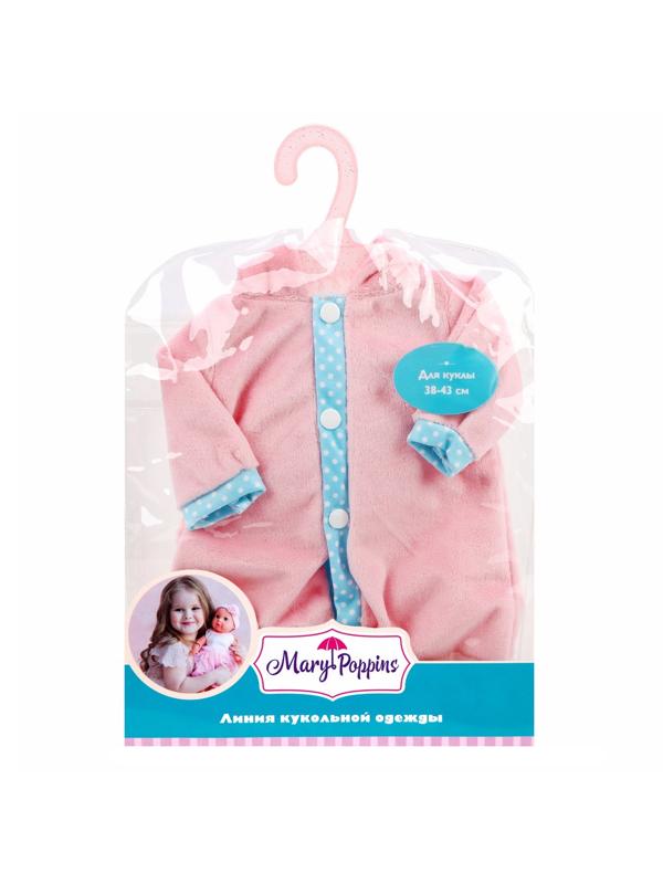 Одежда для кукол 38-43см, комбинезон Зайка