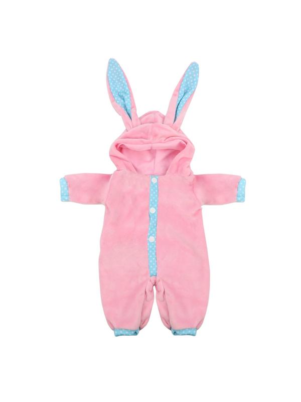 Одежда для кукол 38-43см, комбинезон Зайка