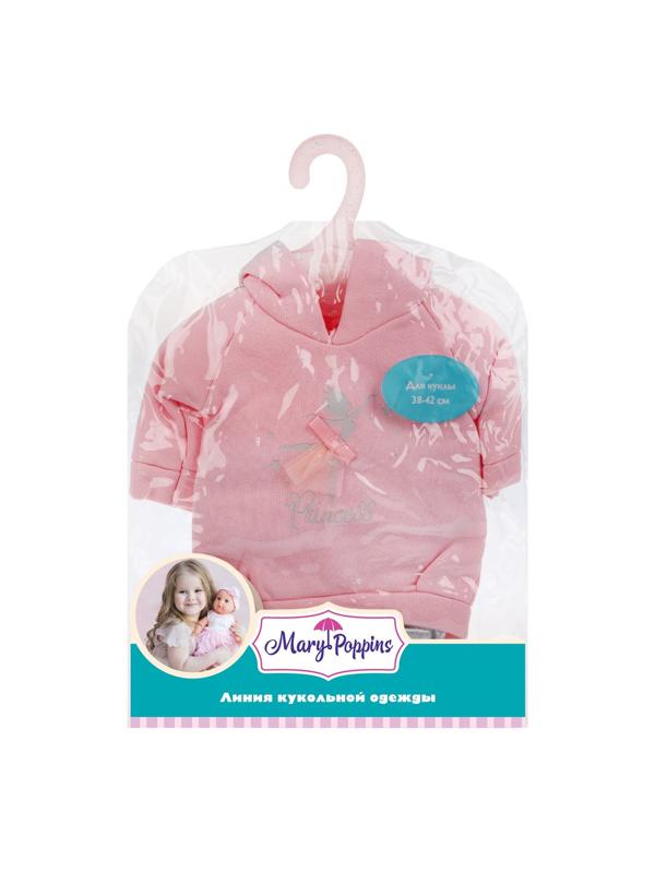 Одежда для кукол 43см, толстовка и леггинсы Принцесса
