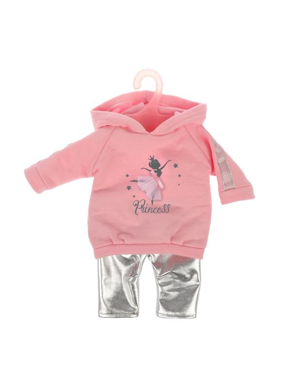 Одежда для кукол 43см, толстовка и леггинсы Принцесса