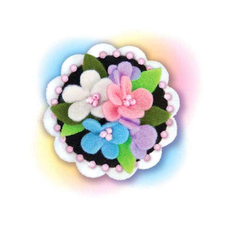 Набор для творчества для изготовления украшения из фетра Любава,АФ 10-030