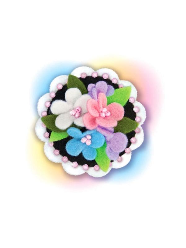 Набор для творчества для изготовления украшения из фетра Любава,АФ 10-030