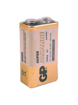 Батарейка GP Super эконом упак 9V/6LR61/Крона алкалин 1шт/бл (222155)
