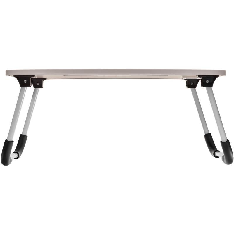 Стол для ноутбука Т3_ЛАЙТ скл-й с подстак 59,5x39,5x26,4 МДФ/мет св.дер/бел