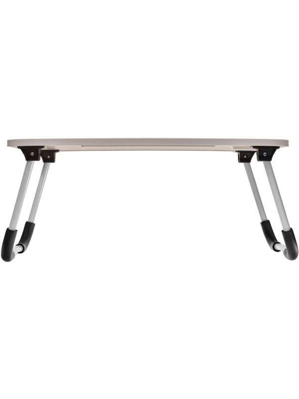 Стол для ноутбука Т3_ЛАЙТ скл-й с подстак 59,5x39,5x26,4 МДФ/мет св.дер/бел