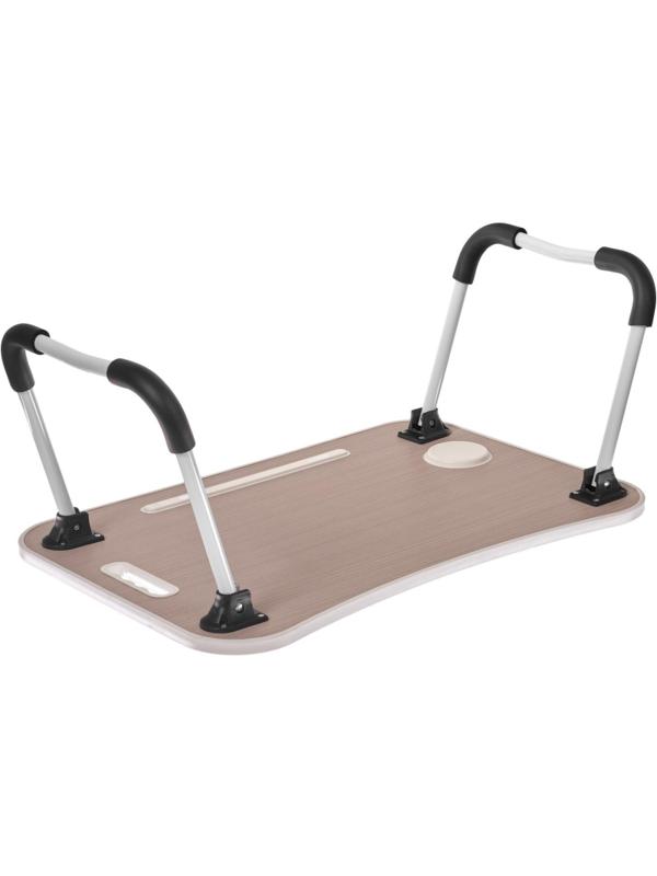 Стол для ноутбука Т3_ЛАЙТ скл-й с подстак 59,5x39,5x26,4 МДФ/мет св.дер/бел