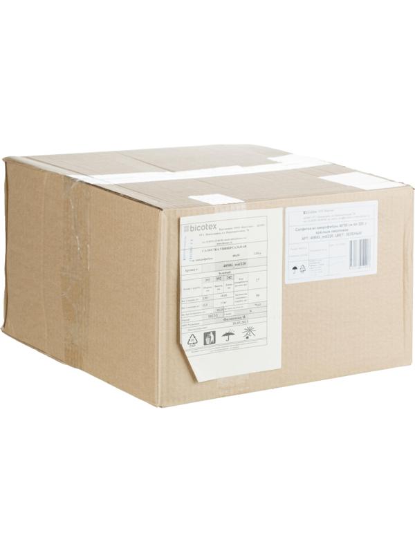 Салфетки хозяйственные из микрофибры 40х50см 220г/м2 зеленый с крас 50шт/уп