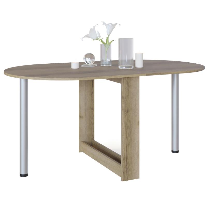 Стол обеденный раскладной Сокол СП-12  Дуб делано