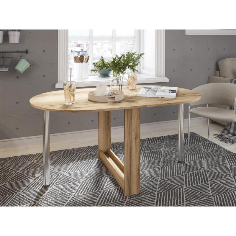 Стол обеденный раскладной Сокол СП-12  Дуб делано