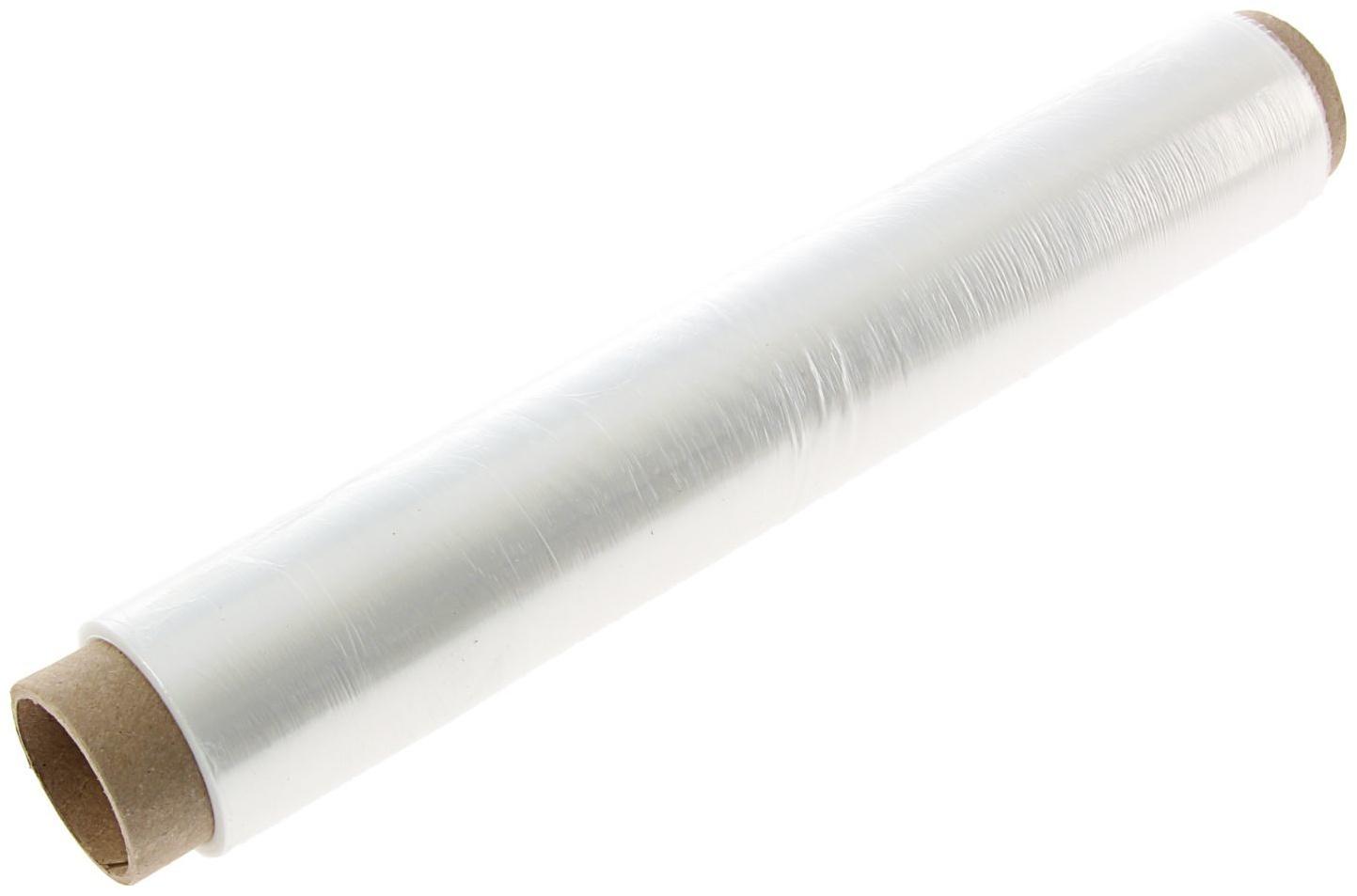 Пленка пищевая,белая, 30 см x 100 м, 8 мкм, 85 гр