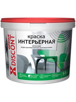 Краска водно-дисперсионная ОРЕОЛ для внутренних работ 6,5кг