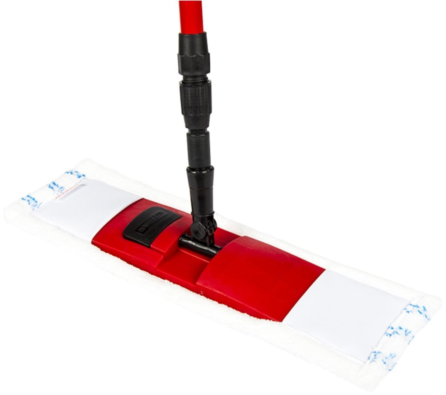 Швабра для уборки HAUSMANN, с насадкой из микрофибры, с телескопической ручкой