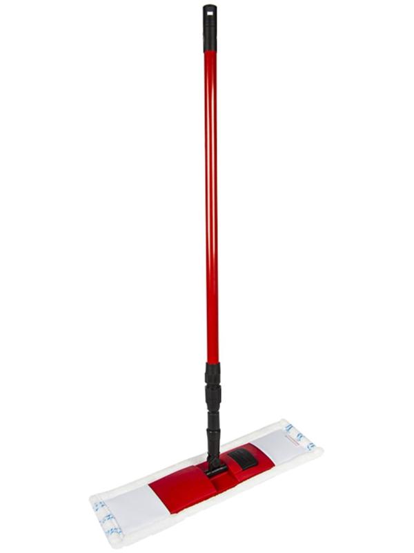 Швабра для уборки HAUSMANN, с насадкой из микрофибры, с телескопической ручкой