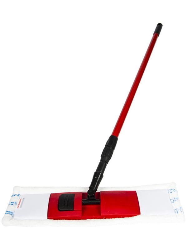 Швабра для уборки HAUSMANN, с насадкой из микрофибры, с телескопической ручкой