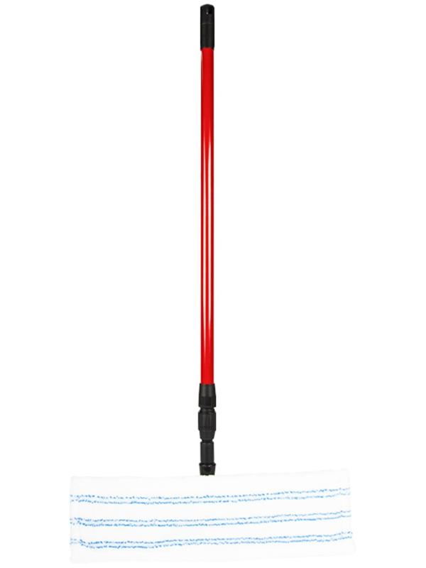 Швабра для уборки HAUSMANN, с насадкой из микрофибры, с телескопической ручкой