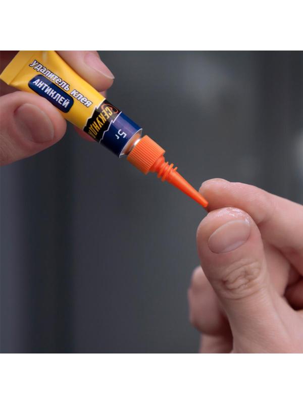 Удалитель клея Секунда Антиклей в индивидуальном блистере 403-230