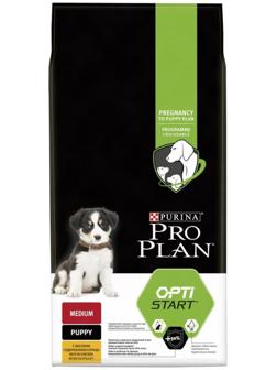 Сухой корм PRO PLAN для щенков, курица/рис, 12 кг