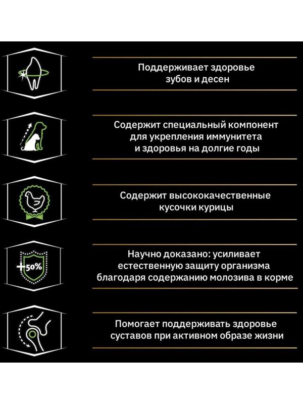 Сухой корм PRO PLAN для щенков, курица/рис, 12 кг