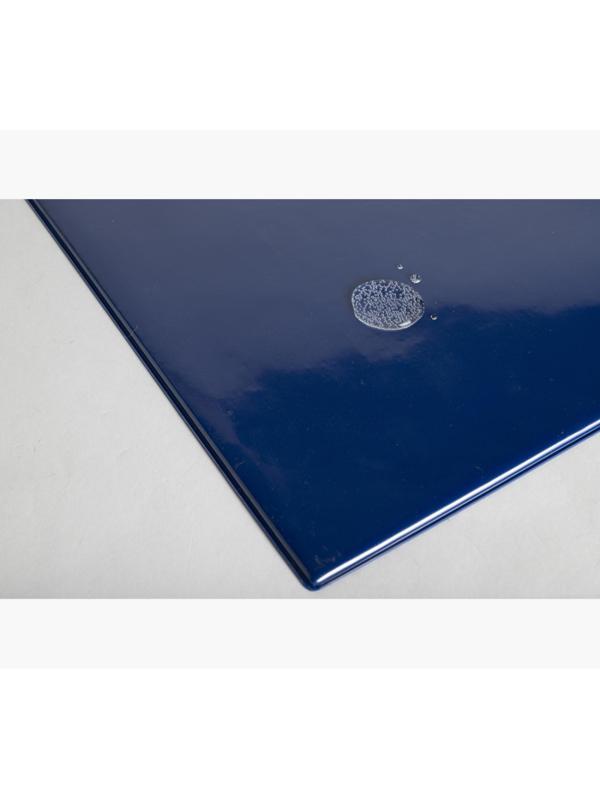 Коврик на стол Exacompta 57,5х37,5см синий с прозрачным листом 29782E