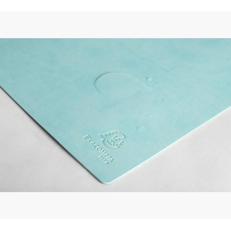 Коврик на стол Exacompta 60х35см экокожа гибкий две стороны син/гол 29122E