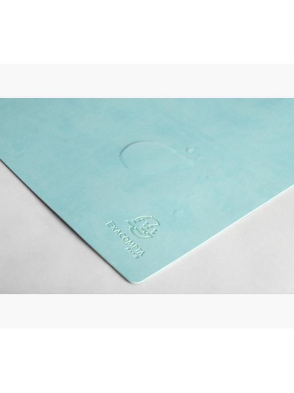 Коврик на стол Exacompta 60х35см экокожа гибкий две стороны син/гол 29122E