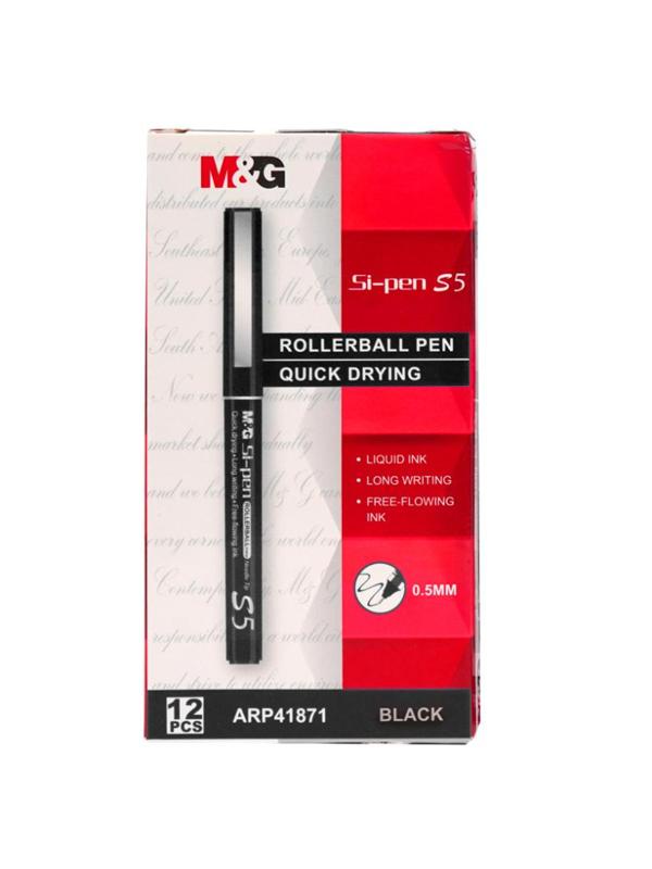 Роллер M&G S5, диаметр шарика 0,5 мм, цвет чернил черный